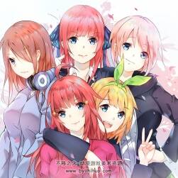 五等分的新娘 動漫插畫壁紙圖包百度網盤下載 515P