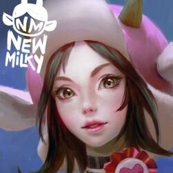 俄罗斯插画师 Anna Nikonova aka Newmilky
