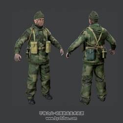 次世代軍人英國突擊隊模型