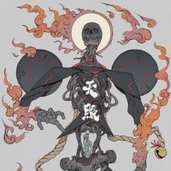 Ching Yeh  骷髏與機(jī)甲相結(jié)合 176P