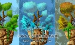 Forest 2D Painted Environment 2.0