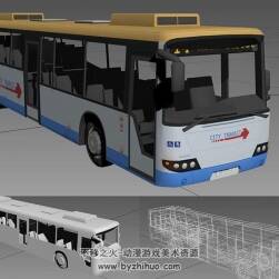 公交车三维模型