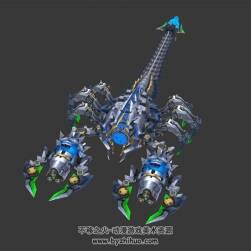 机械蝎子 3D模型下载 四角面 max格式
