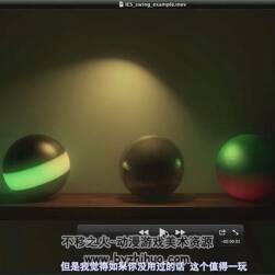 C4D 基础特效动画制作视频教程  中文字幕