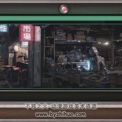Maya 概念CG環(huán)境布景建模到材質(zhì)渲染 綜合制作視頻教程