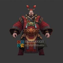 古装 财主 财主 商人模型