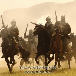 中西古風(fēng)戰(zhàn)場(chǎng)場(chǎng)景原畫圖集百度云參考 51P