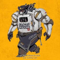 哇 mole wong 角色原畫設(shè)定 科技感十足 161P