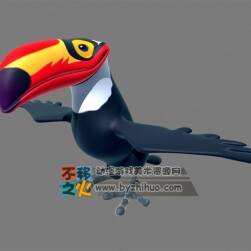 Tucan 卡通啄木鸟模型