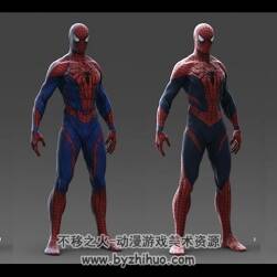 Spider Man 蜘蛛侠3D立体图 含材质资源分享 113P