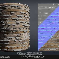 Substance Designer木質(zhì)貼圖視頻教程 木板木墻材質(zhì)制作教學(xué)