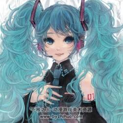 cg動(dòng)漫角色萌人物初音未來高清大圖合集 9076P