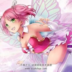 高清壁紙插畫資源分享 甜甜的美少女 85P