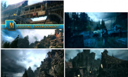 [場(chǎng)景模型] 中世紀(jì)建筑與環(huán)境 Medieval Environment Pack