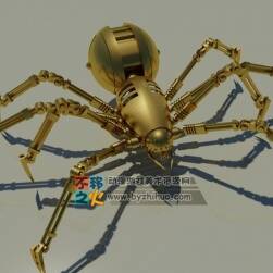机械蜘蛛 Max模型 高模