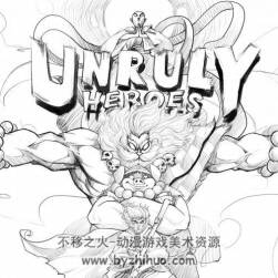 游戲線稿臨摹