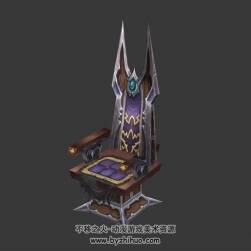 魔幻風(fēng)座椅 3D模型 四角面 百度網(wǎng)盤下載