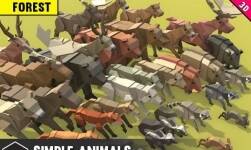Simple Forest Animals - Cartoon Assets 1.01