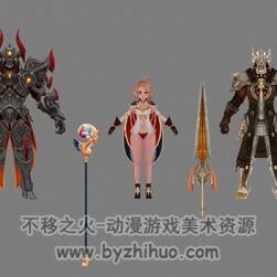 【HIT 我守护的一切】5个主角模型