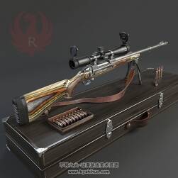 次世代 武器枪械Ruger Guide Gun 3D模型