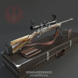 次世代 武器槍械Ruger Guide Gun 3D模型