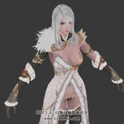 魔甲時代 女性御姐角色 Max模型