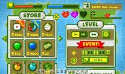 Tiny Mobile Cartoon UI #1 v1.0 手機游戲卡通UI界面素材包